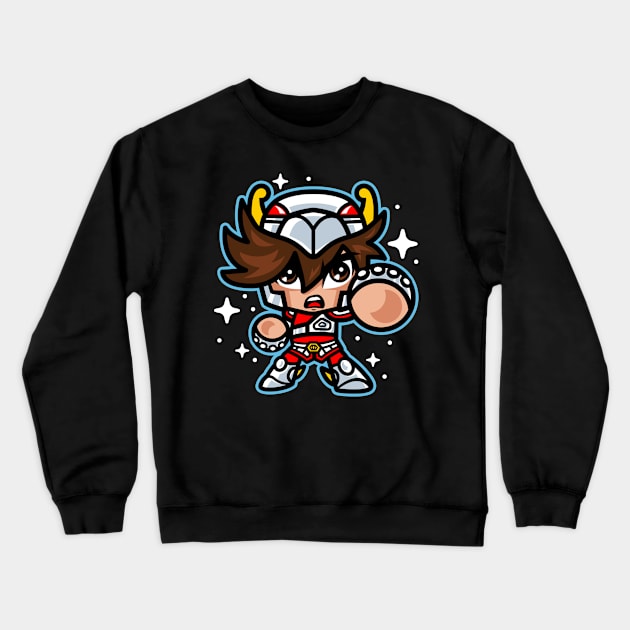 ChibiSeiya  (Collab with Evasinmas) Crewneck Sweatshirt by demonigote